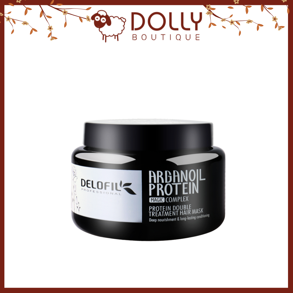 Ủ Tóc Phục Hồi Chuyên Sâu Delofil Protein Double Treatment Hair Mask - 500ml Ủ Tóc Phục Hồi Chuyên Sâu Delofil Protein Double Treatment Hair Mask - 500ml