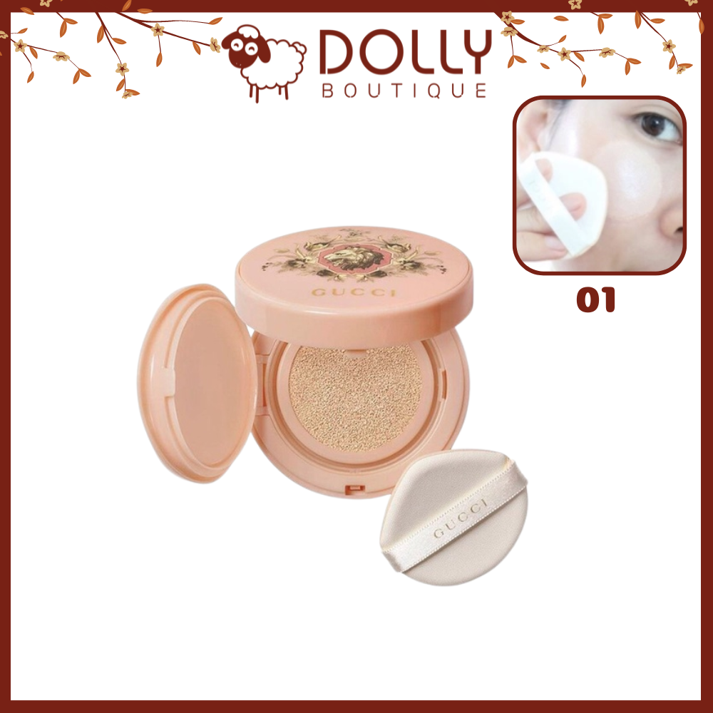 Phấn Nước Gucci Cushion De Beaute Foundation SPF22 01 Da Sáng