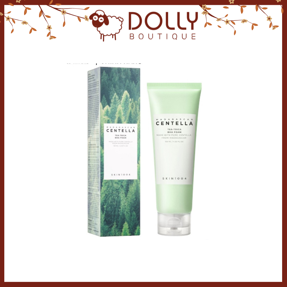 Sữa Rửa Mặt Skin1004 Madagascar Centella Tea-Trica BHA Foam 125ml