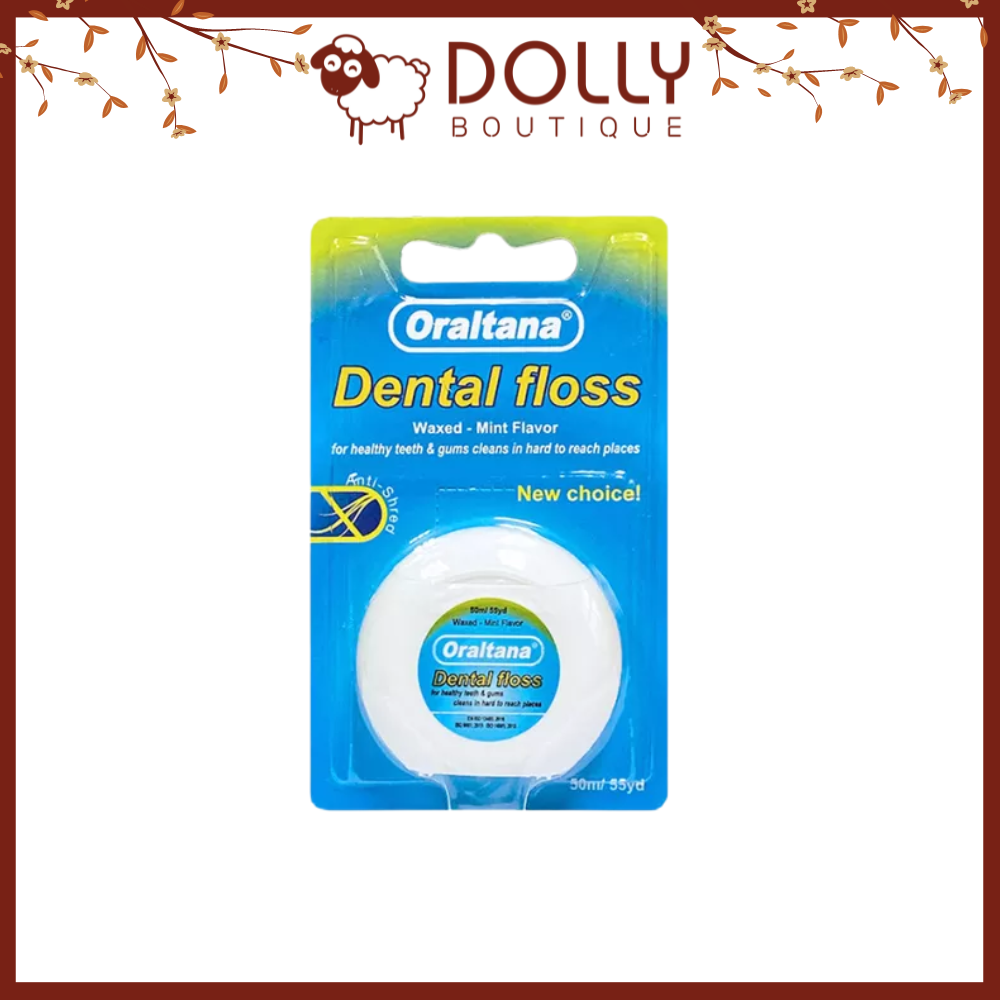 Chỉ Nha Khoa Oraltana Dental Floss - 50M/hộp