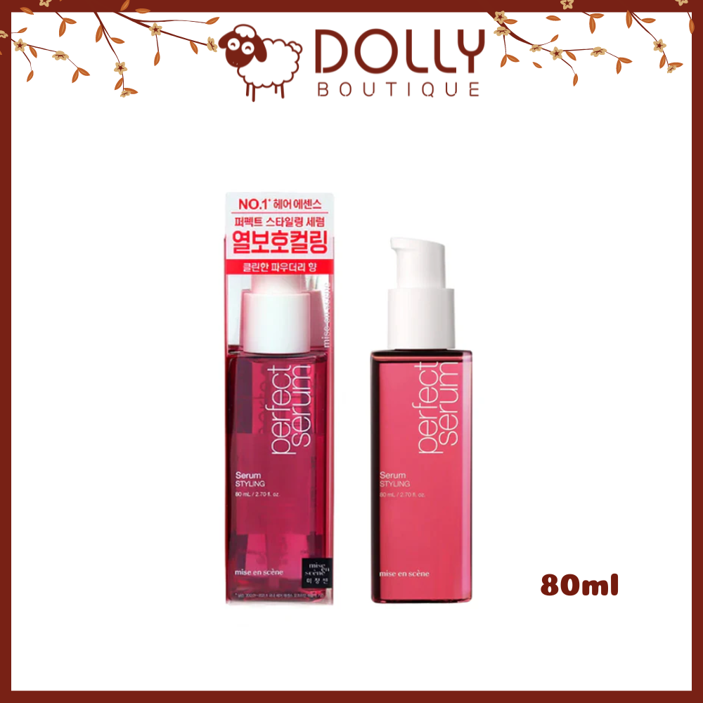 Tinh Chất Tạo Kiểu Tóc, Phục Hồi Và Bảo Vệ dưỡng tóc Miseen Perfect Styling Serum 80ml NĐ