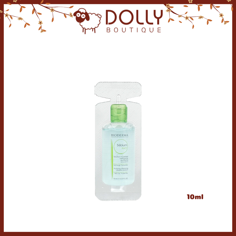 Nước Tẩy Trang Bioderma Sebium H2O Dành Cho Da Dầu, Mụn - 10ml