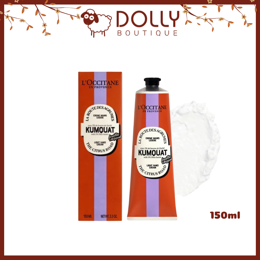 Kem Dưỡng Tay Bơ Đậu Mỡ L'Occitane Light Hand Cream 150ml