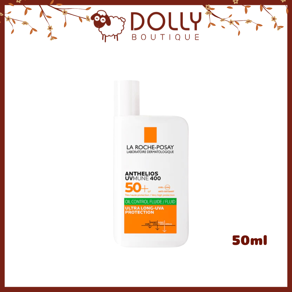 Sữa Chống Nắng Cho Da dầu Mụn La Roche-Posay Anthelios UVMUNE 400 Oil Control Fluid - 50ml