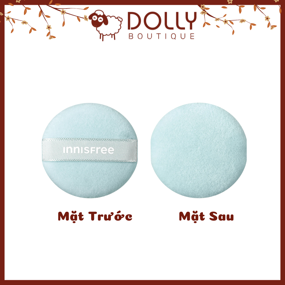 Bông Phấn Phủ Bột Innisfree Mini Powder Puff - 1pcs