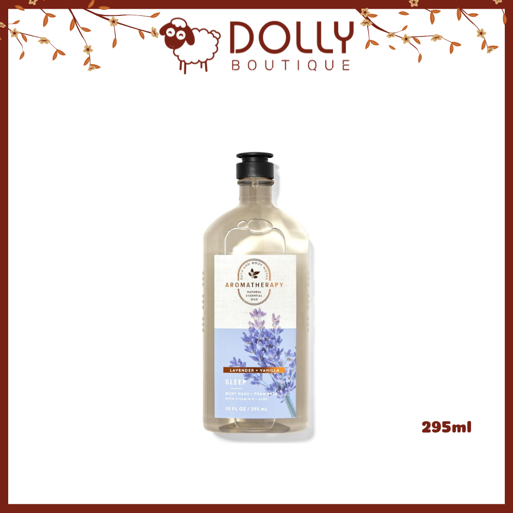 Sữa Tắm Thư Giãn Bath And Body Works Lavender Vanilla Body Wash + Foam Bath 295ml