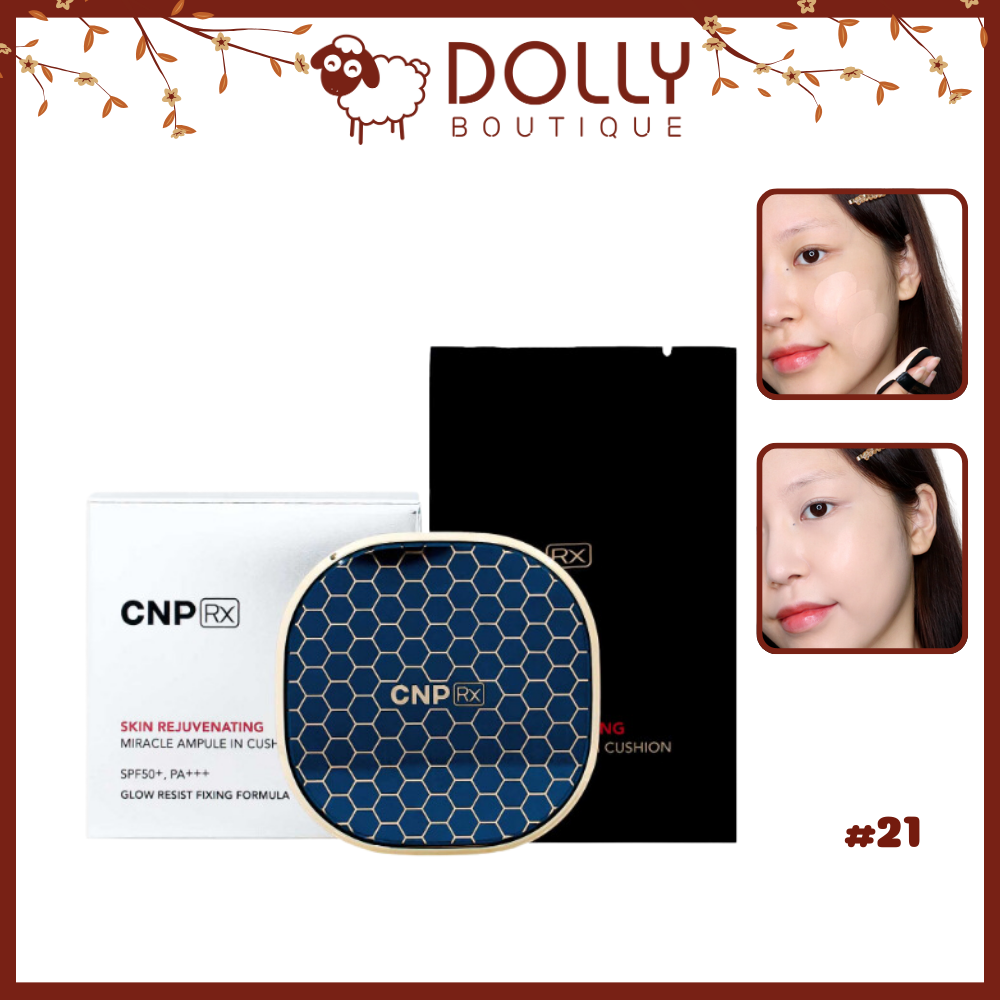 Phấn Nước CNP Laboratory Propolis Ampule In Cushion #21LightBeige 15gx2 1026