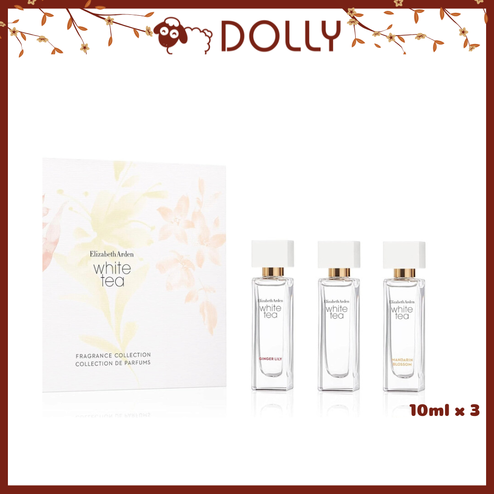 Nước Hoa Mini Elizabeth Arden White Tea Collection 10mlx3
