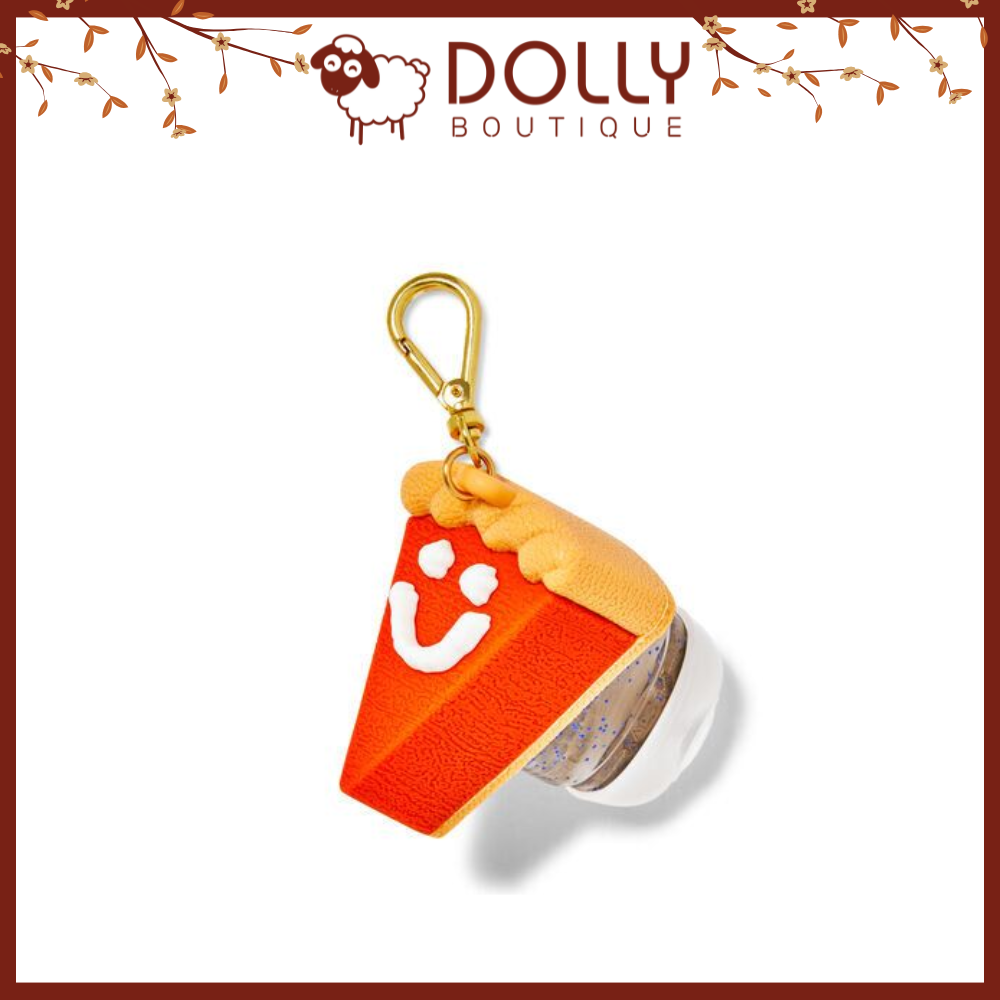 Móc Khóa Treo Gel Rửa Tay Khô BBW Pumpkin Slice PocketBac Holder
