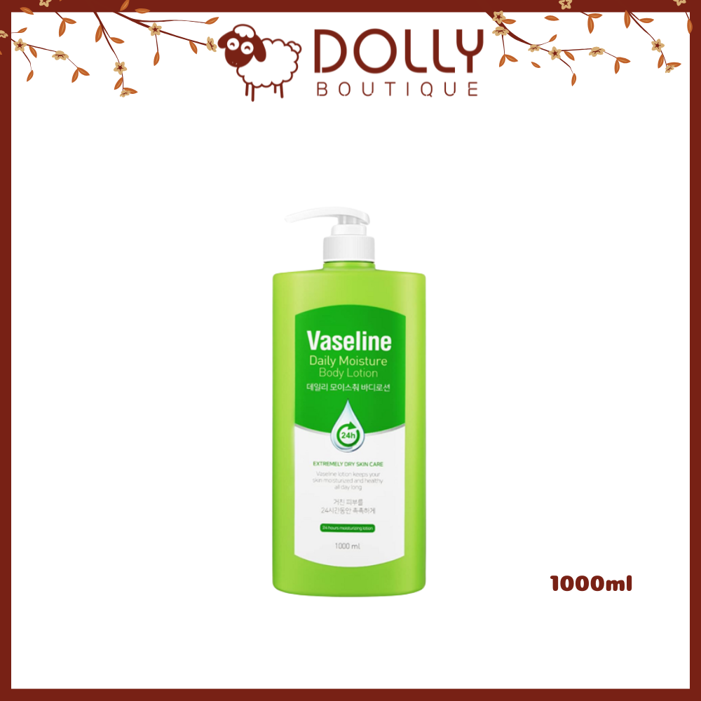 Sữa Dưỡng Thể Vaseline Daily Moisture 24h Body Lotion 1000ml