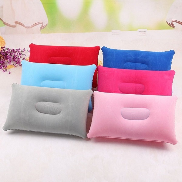 Gối hơi bơm tay gập gọn cao cấp cho dân văn phòng K172