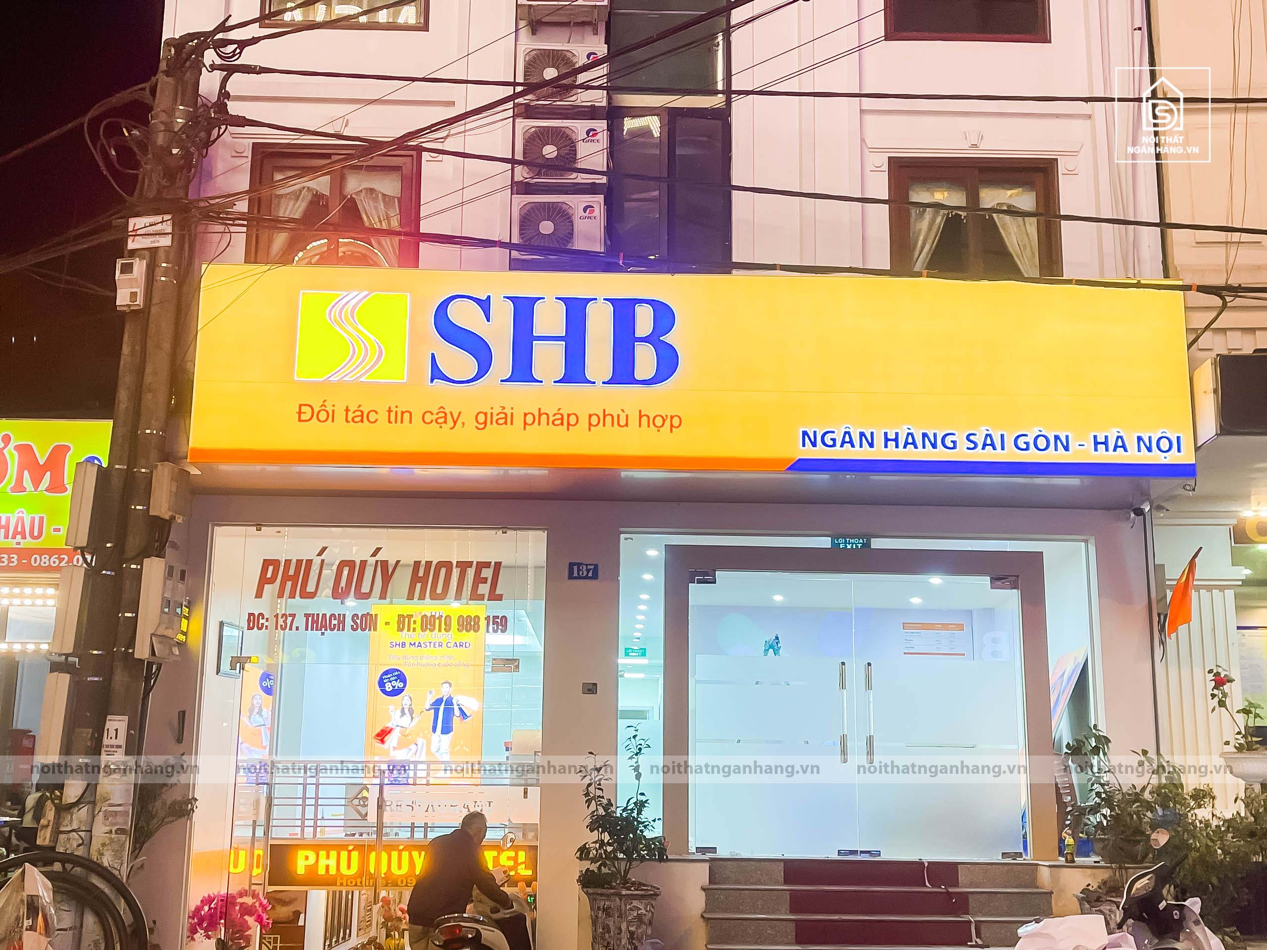 Biển bảng quảng cáo nhận diện thương hiệu theo tiêu chuẩn vật liệu 3M PGD SHB Sa Pa