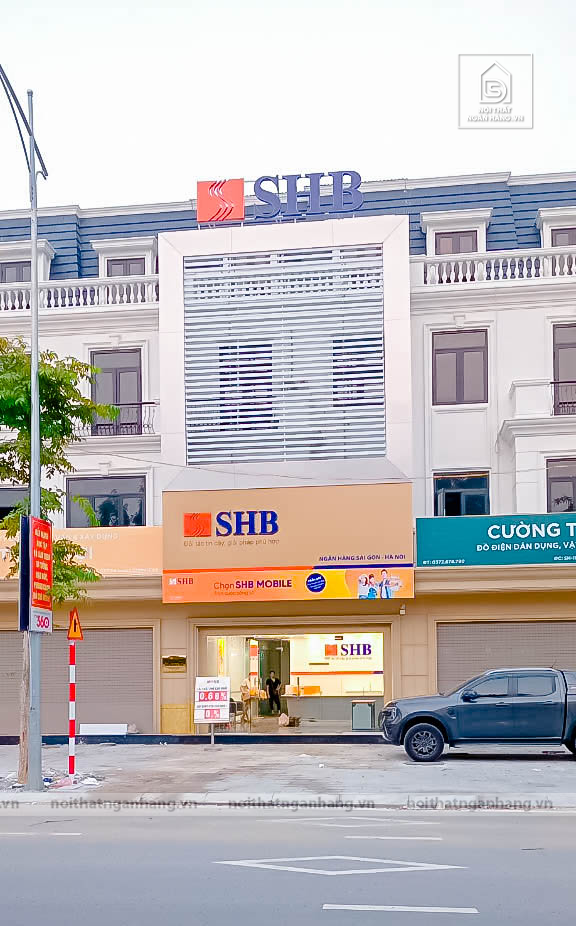 Biển bảng quảng cáo nhận diện thương hiệu theo tiêu chuẩn vật liệu 3M PGD SHB Đô Lương