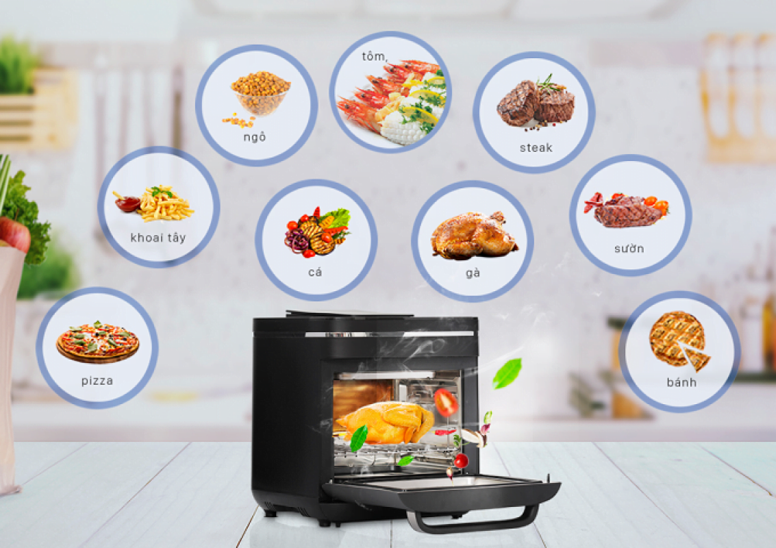 Review nồi chiên hơi nước Unie - Trải nghiệm ẩm thực hoàn hảo tại nhà