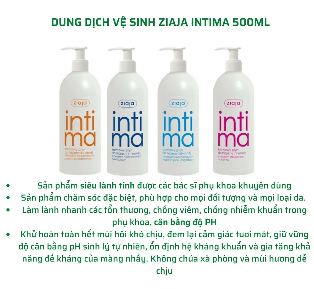 Dung dịch vệ sinh Intimate Fresh Comfort - Nhà Thuốc Bệnh Viện