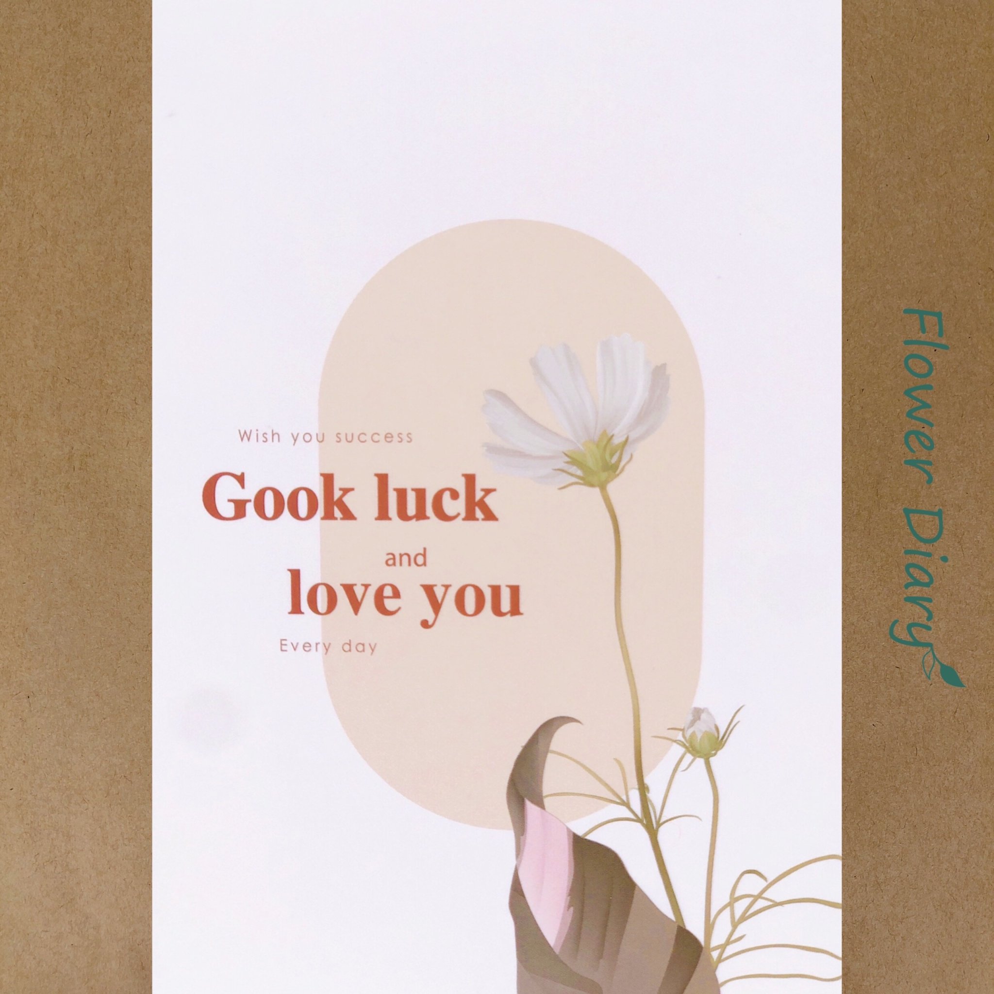 Thiệp chúc mừng 8.4x12.4cm