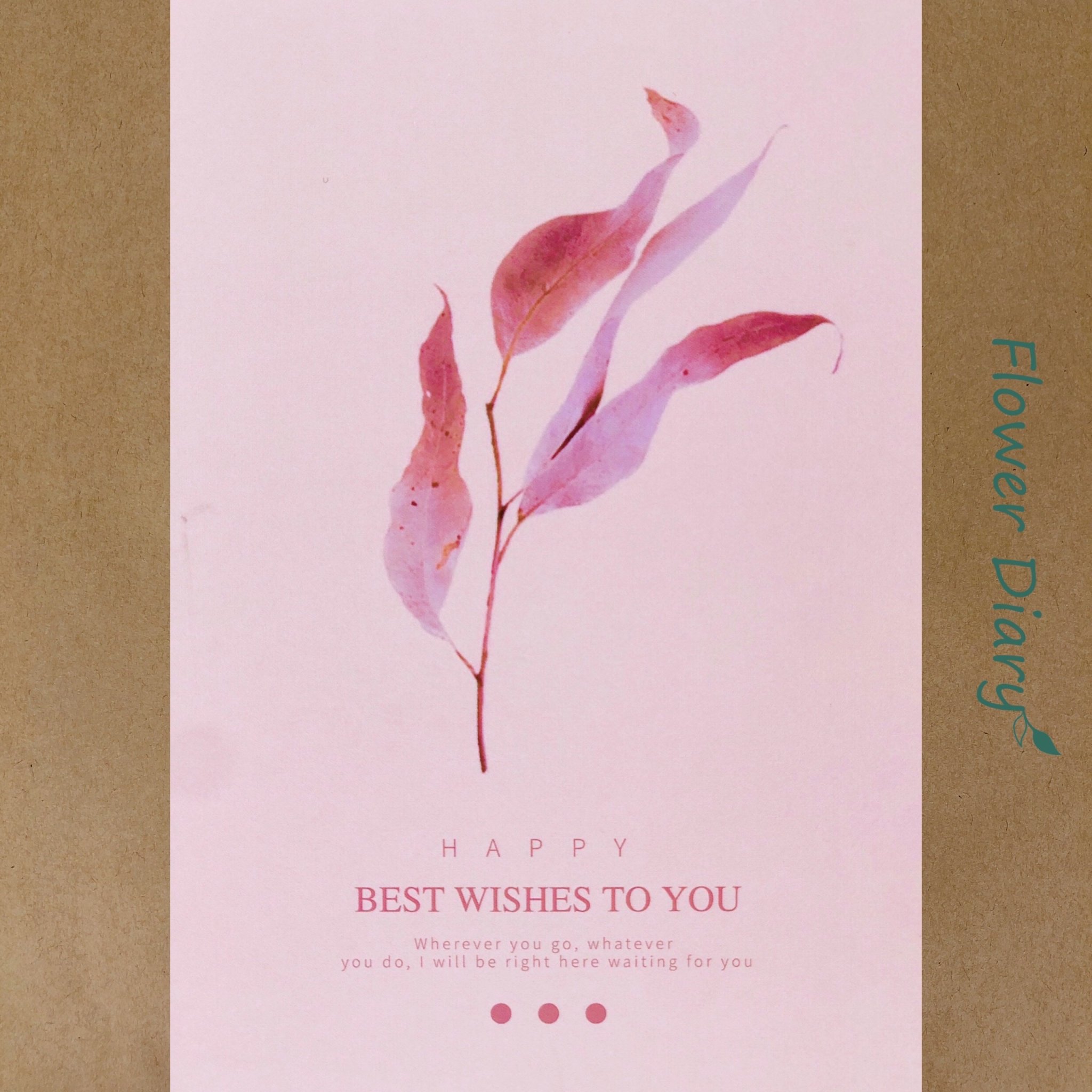 Thiệp chúc mừng 8.4x12.4cm