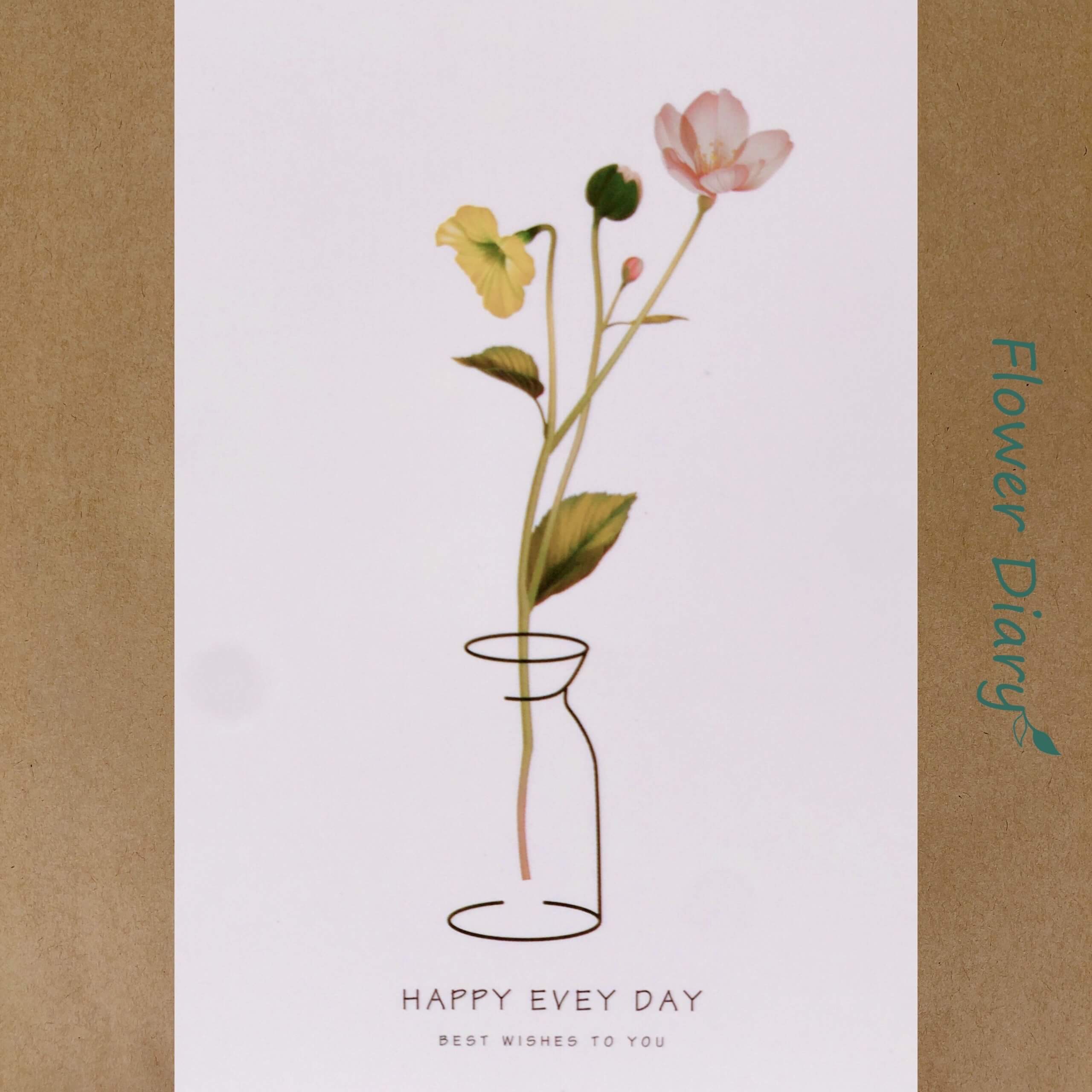 Thiệp chúc mừng 8.4x12.4cm