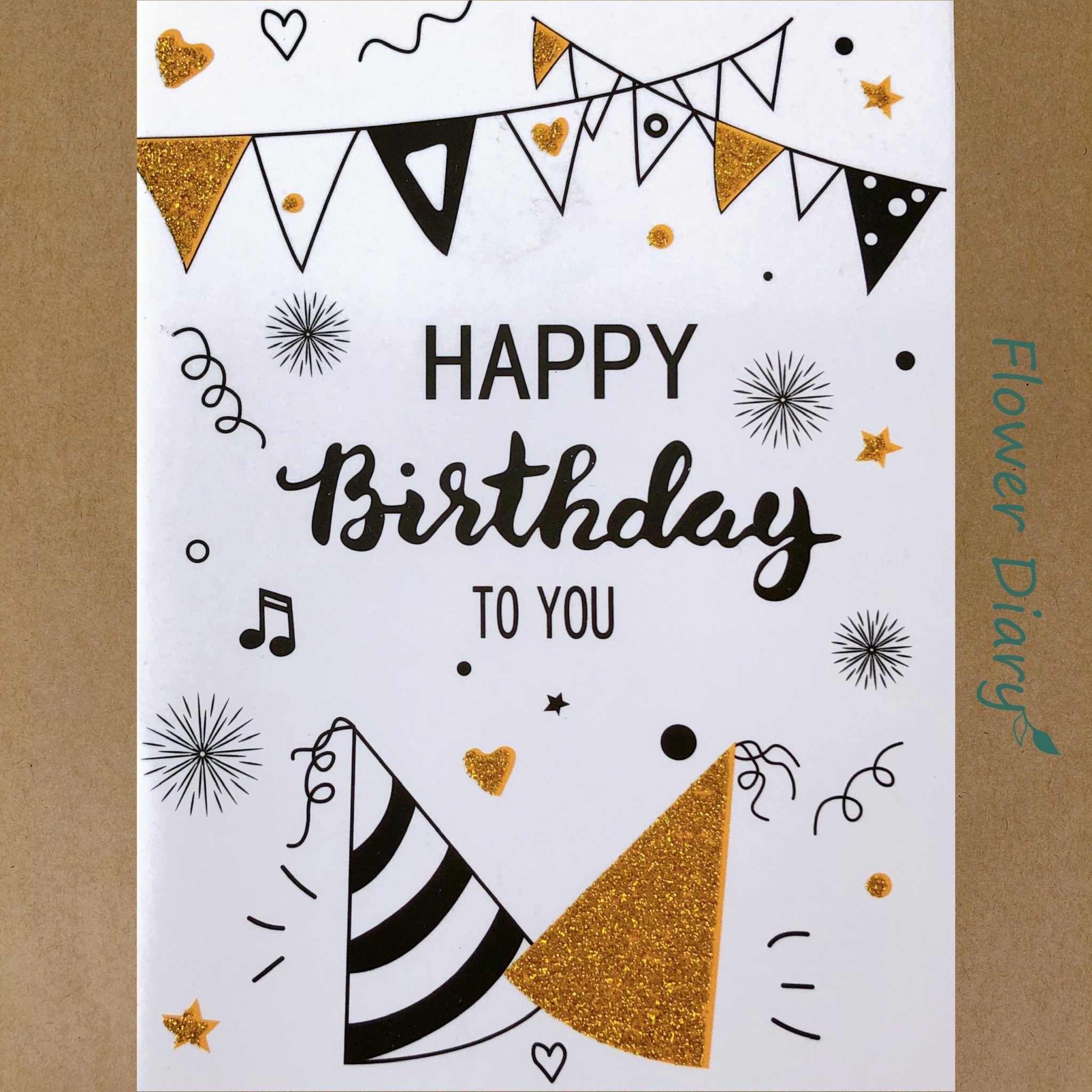 Thiệp chúc mừng sinh nhật 8.7x12.3cm