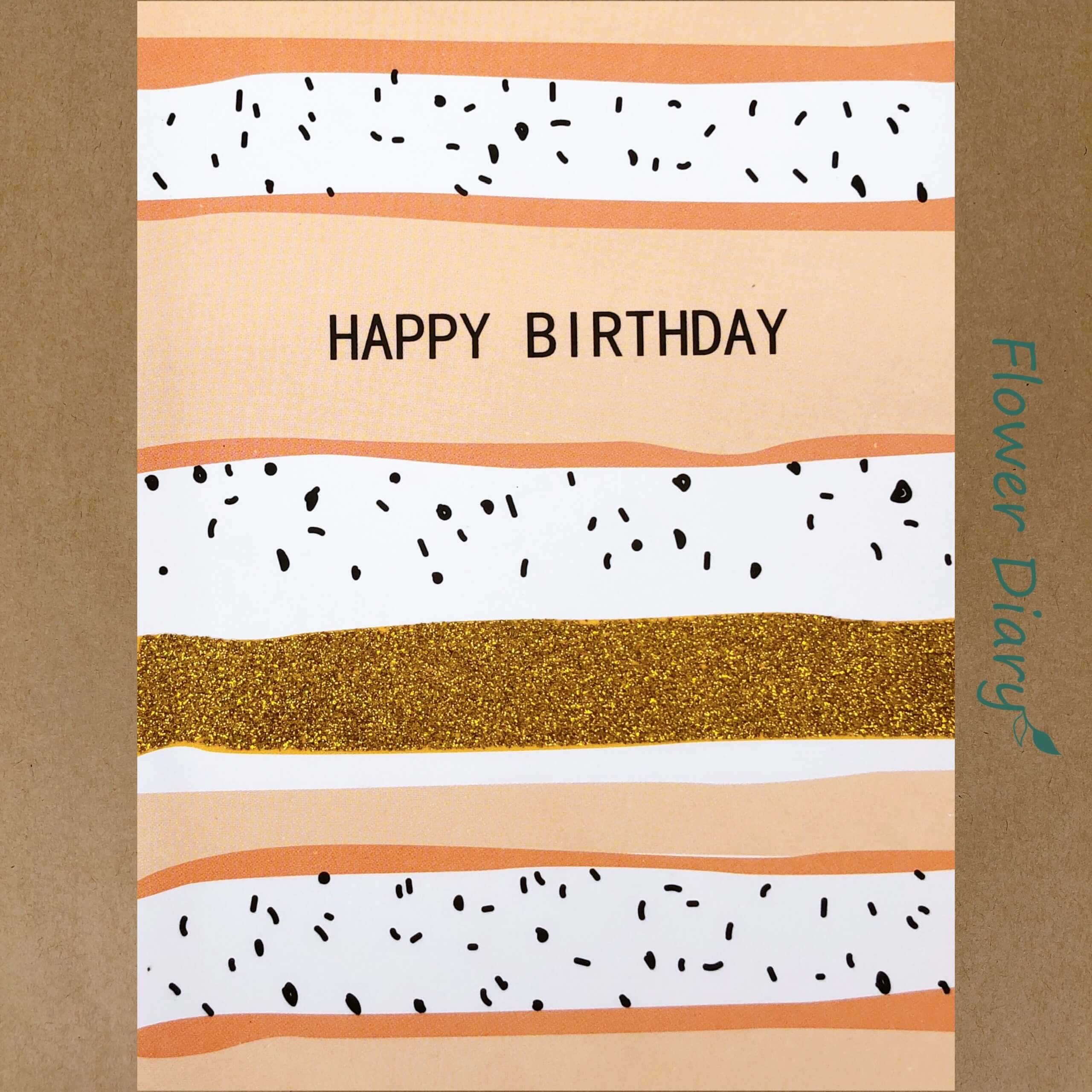 Thiệp chúc mừng sinh nhật 8.7x12.3cm