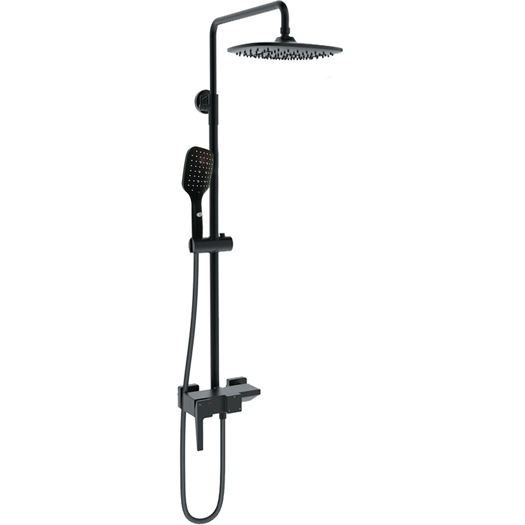 Báo giá Sen Tắm Đứng Nóng Lạnh Luxta L7225 Black