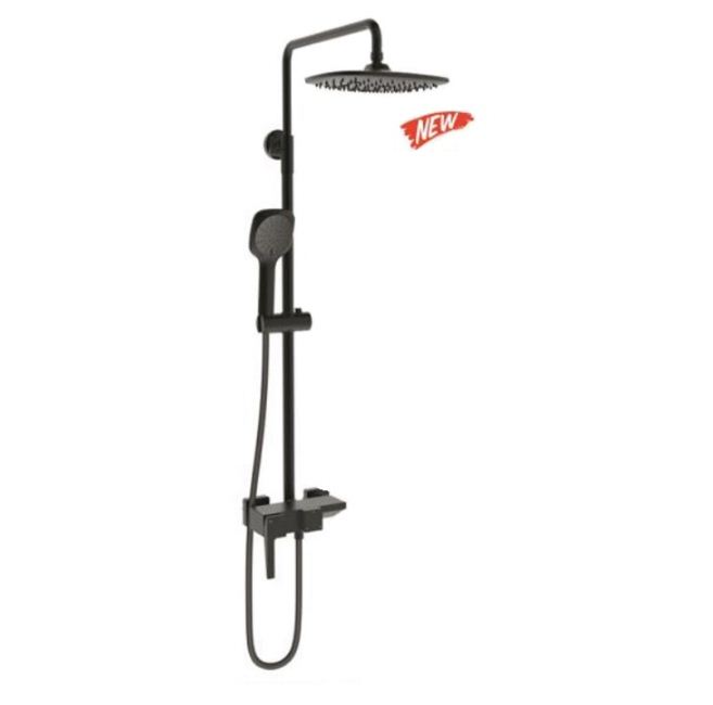 Sen Tắm Đứng Nóng Lạnh Luxta L7225 Black với màu sắc tăng thêm phần sang trọng và tinh tế