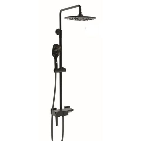 Sen Tắm Đứng Nóng Lạnh Luxta L7225 Black tinh tế, sang trọng, phù hợp với mọi loại hình kiến trúc phòng tắm.