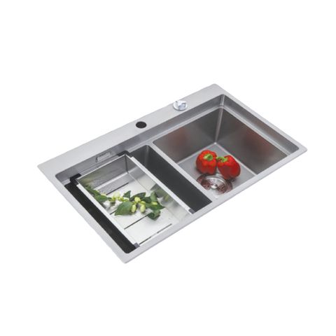 Chậu rửa chén Luxta LC8049N-5.0 sản phẩm được làm từ inox 304, bền vững với thời gian