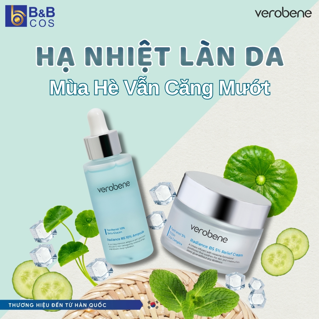 Hạ Nhiệt Làn Da: Routine 2 Bước 