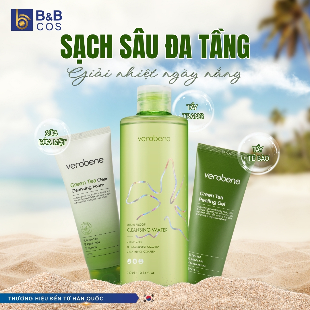 SẠCH SÂU ĐA TẦNG - GIẢI NHIỆT NGÀY NẮNG CÙNG VEROBENE