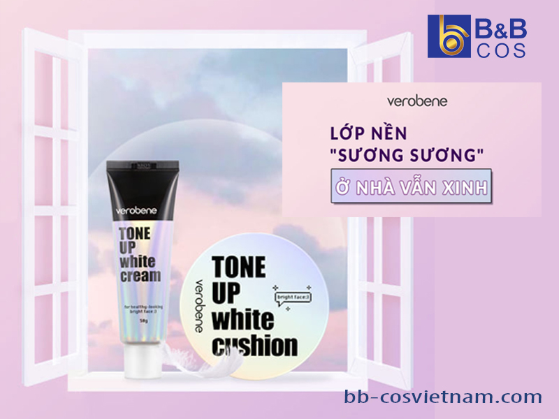 LỚP NỀN SƯƠNG SƯƠNG - TRẮNG HỒNG RẠNG RỠ TONE UP VEROBENE