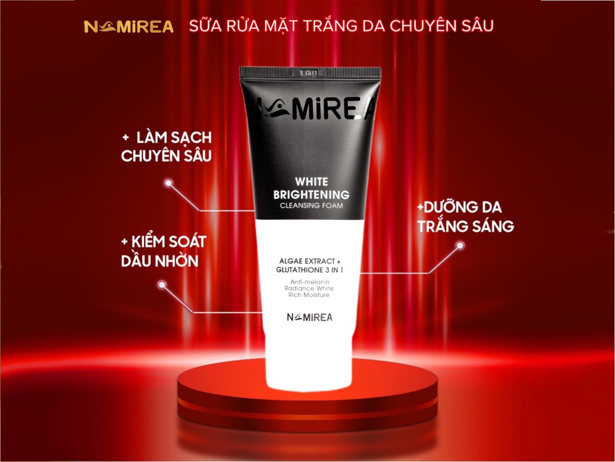 BÍ QUYẾT GIÚP DA MẶT TRẮNG SÁNG MỜ THÂM NHỜ NAMIREA