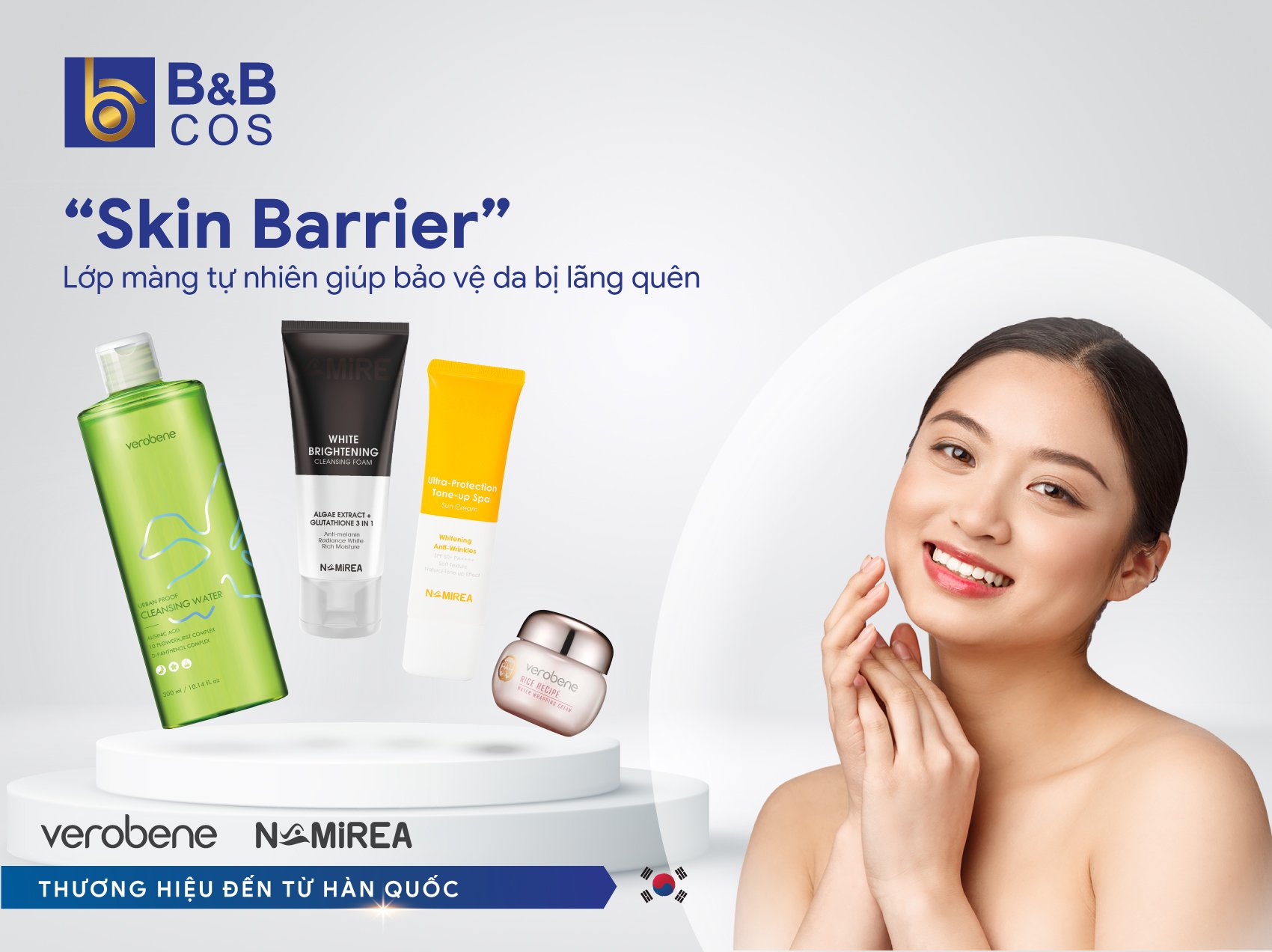 Skin Barrier là gì ? Cách chăm sóc để da khỏe mạnh