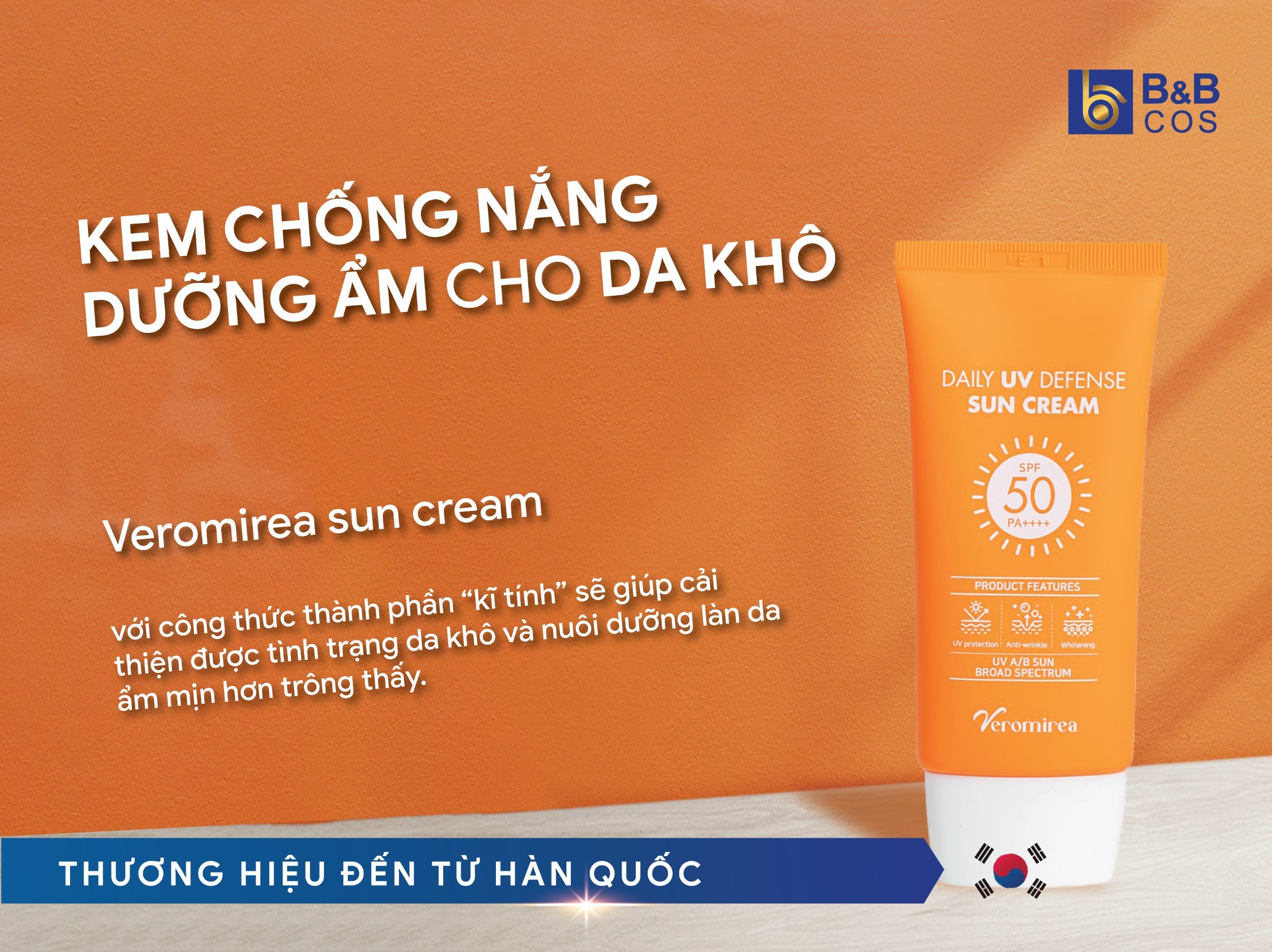 KEM CHỐNG NẮNG VEROMIREA - GIẢI PHÁP BẢO VỆ DA HOÀN HẢO
