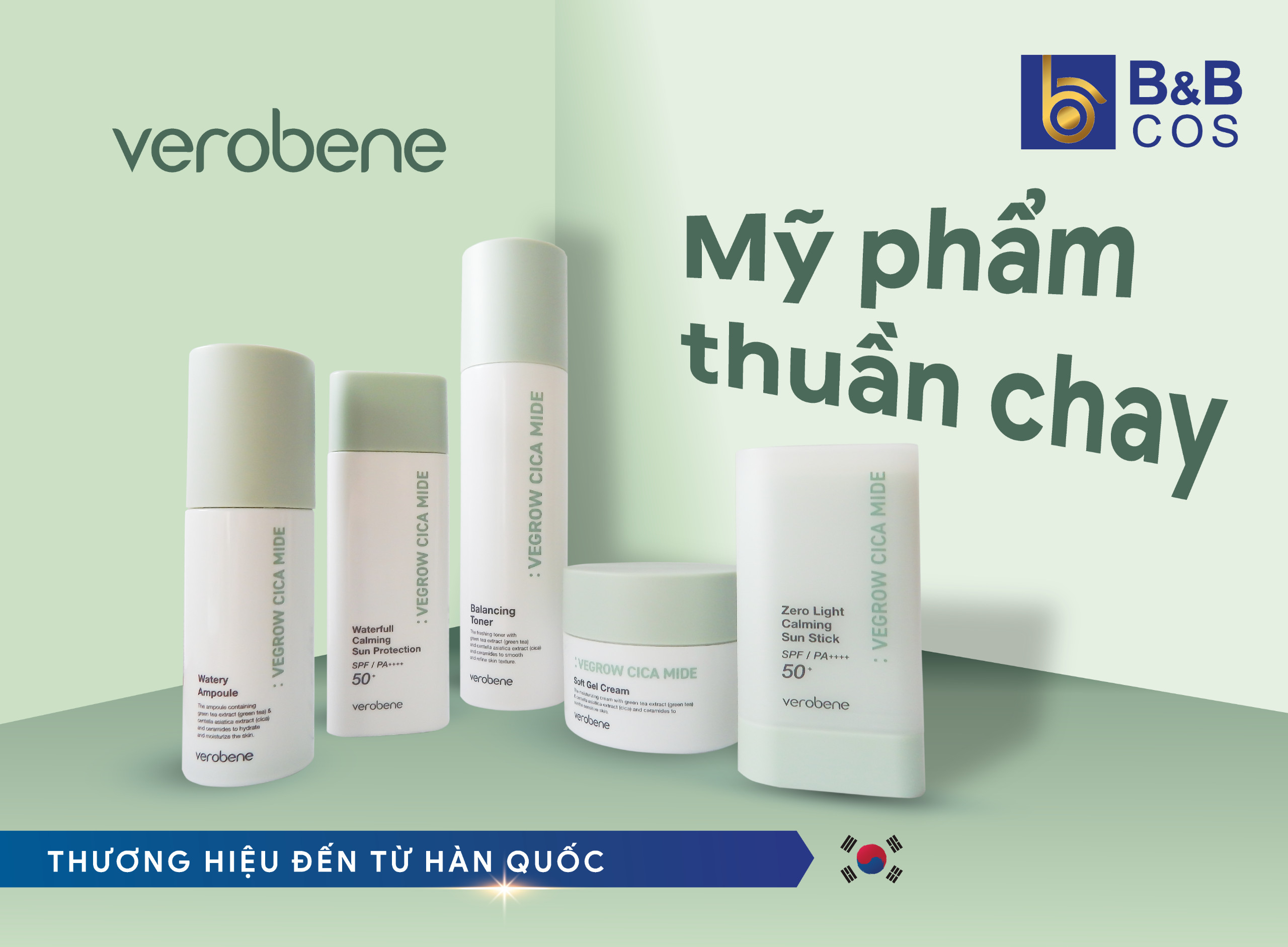 VEROBENE RA MẮT BỘ SẢN PHẨM THUẦN CHAY - VẺ ĐẸP THUẦN KHIẾT TỪ THIÊN NHIÊN