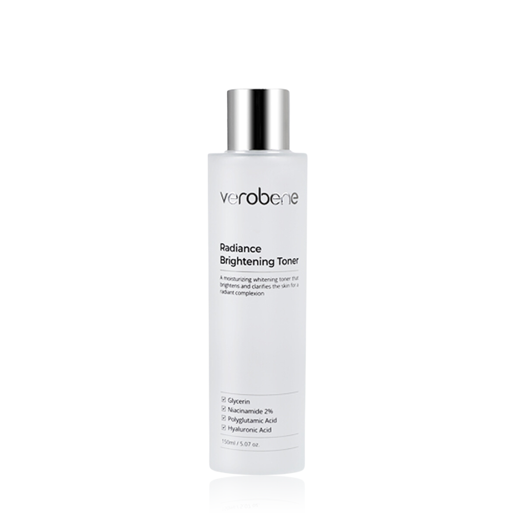 TONER DƯỠNG TRẮNG, ỨC CHẾ SẮC TỐ NÁM VEROBENE RADIANCE BRIGHT TONER 150ML