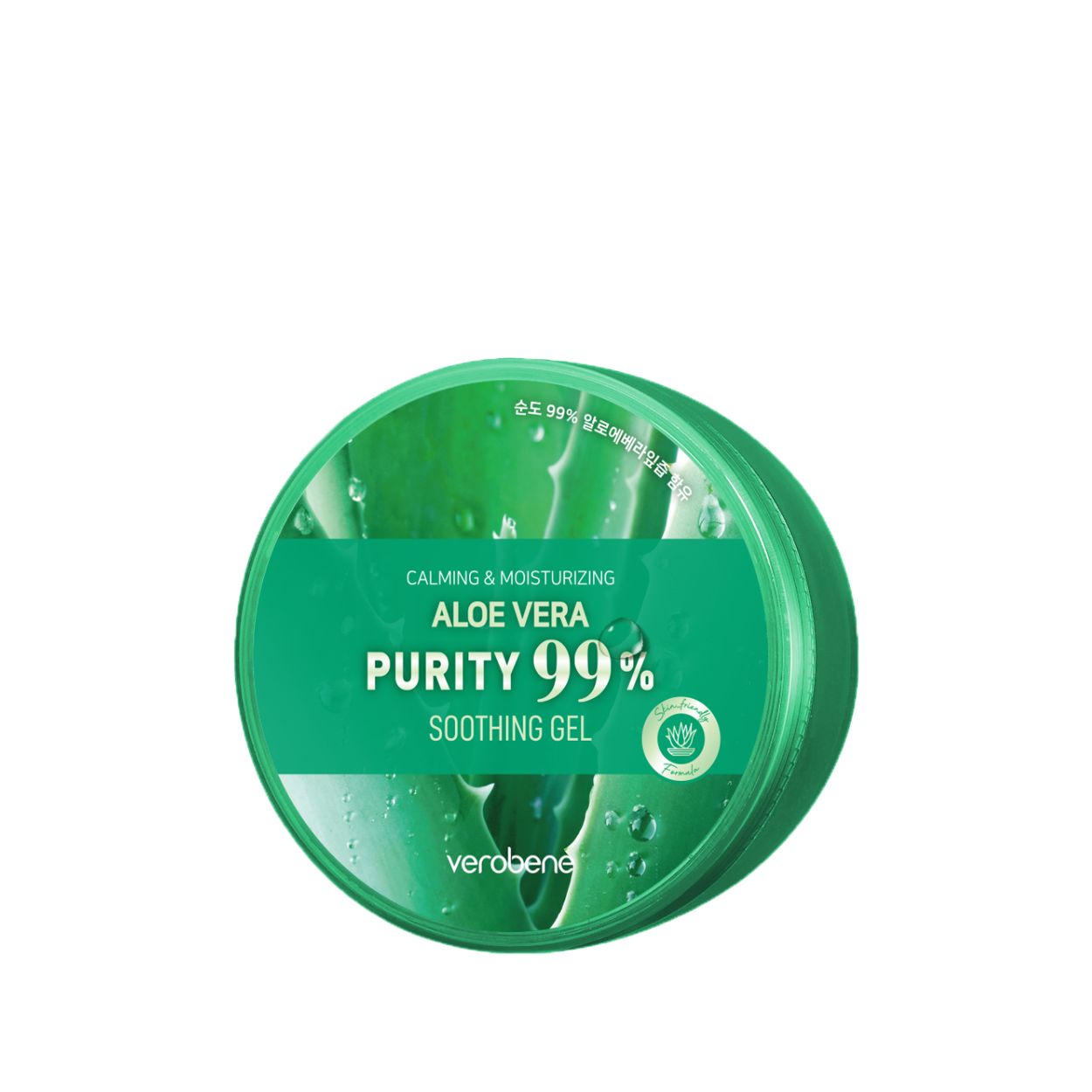 GEL DƯỠNG ẨM NHA ĐAM VEROBENE ALOE VERA SOOTHING GEL HÀN QUỐC 300ML