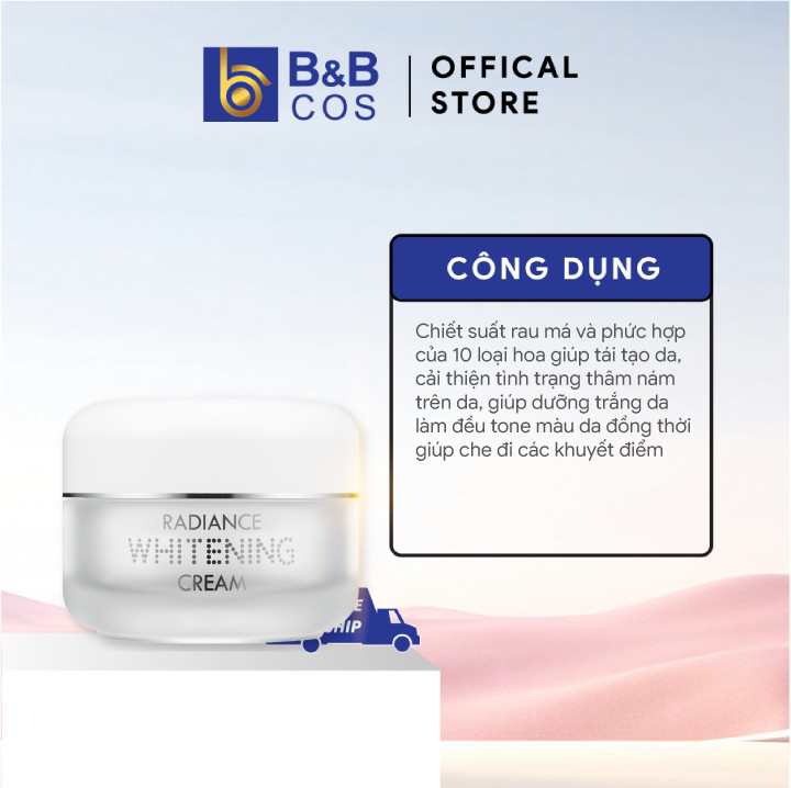 Kem Dưỡng Trắng Da Ban Ngày Whitening Verobene Hàn Quốc