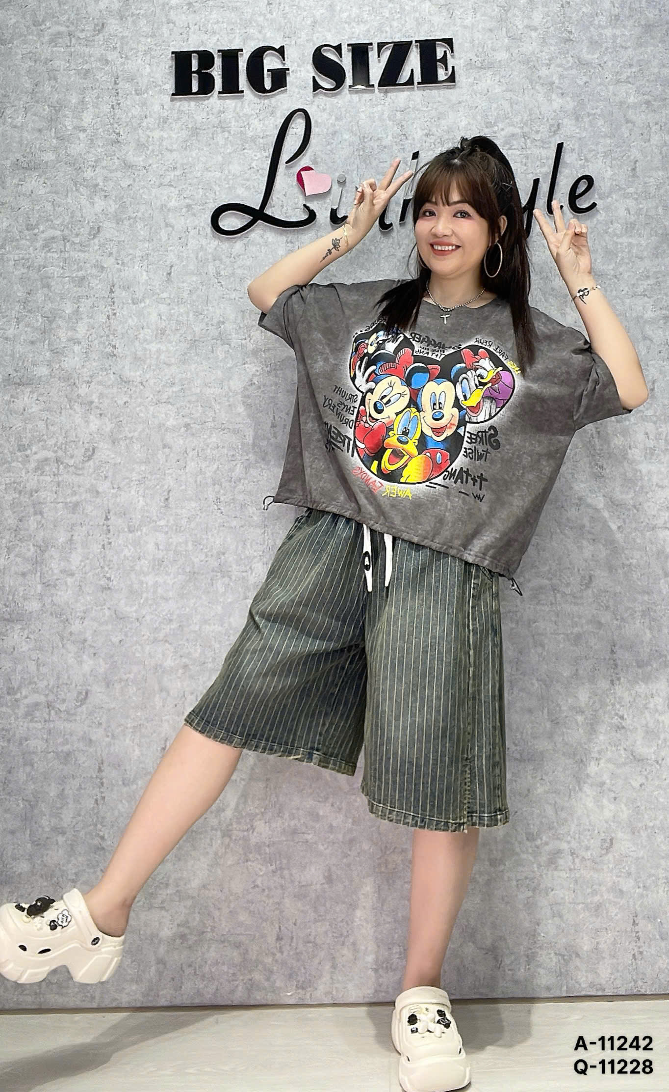 11242 A.Crop rút Mickey nhỏ 00270