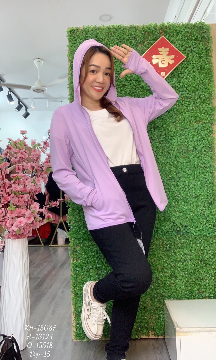 15087 Khoác UV 00252 TÍM
