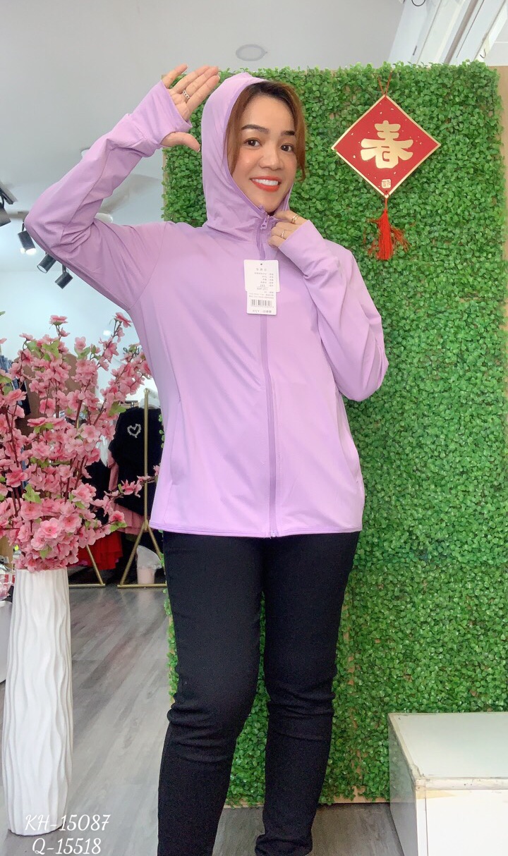 15087 Khoác UV 00252 TÍM