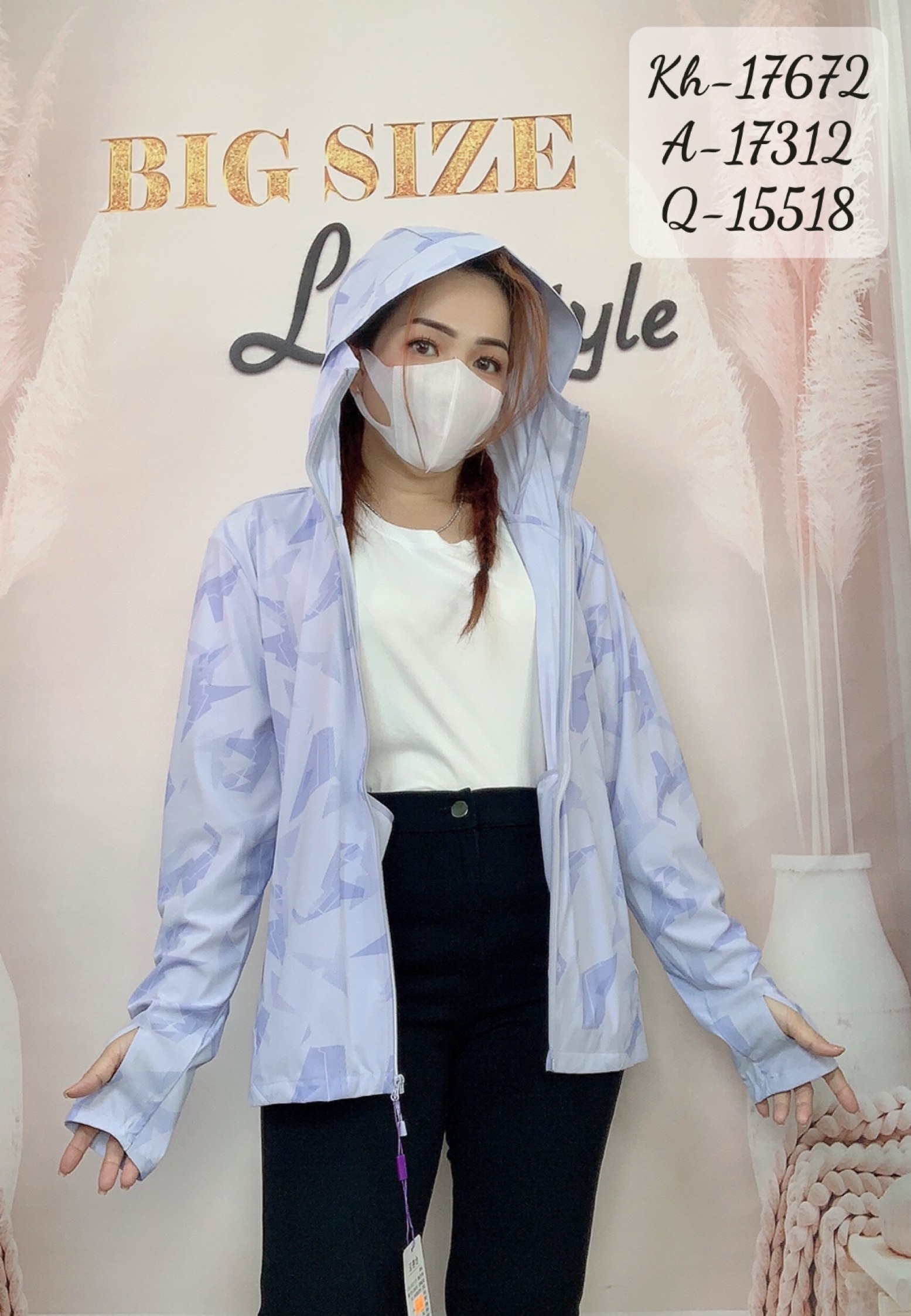 17672 KH.UV Nữ -00270- TÍM