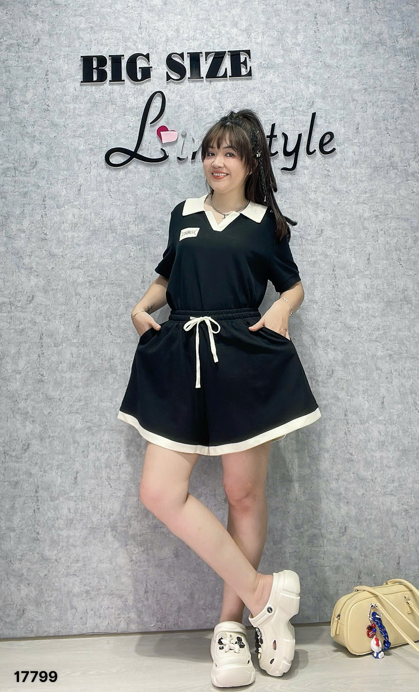 NEW.10- 17799 Ss.polo 00480-  ĐEN