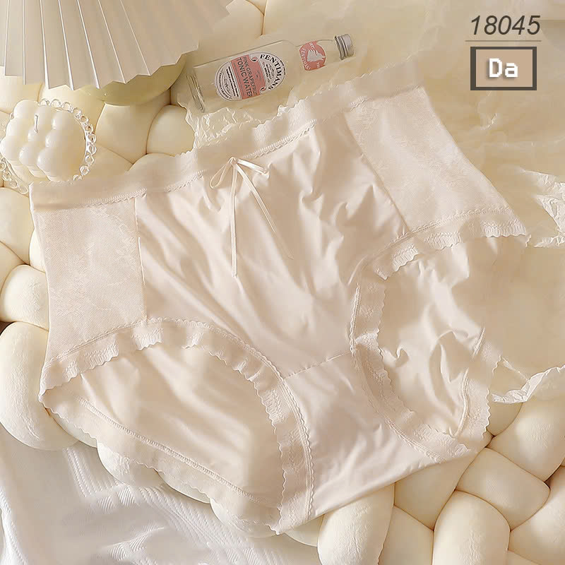 {100kg vừa} Quần lót chip BIGSIZE Quảng Châu cạp cao, lưng thun, tàng hình chống lộ viền - 18045 DA