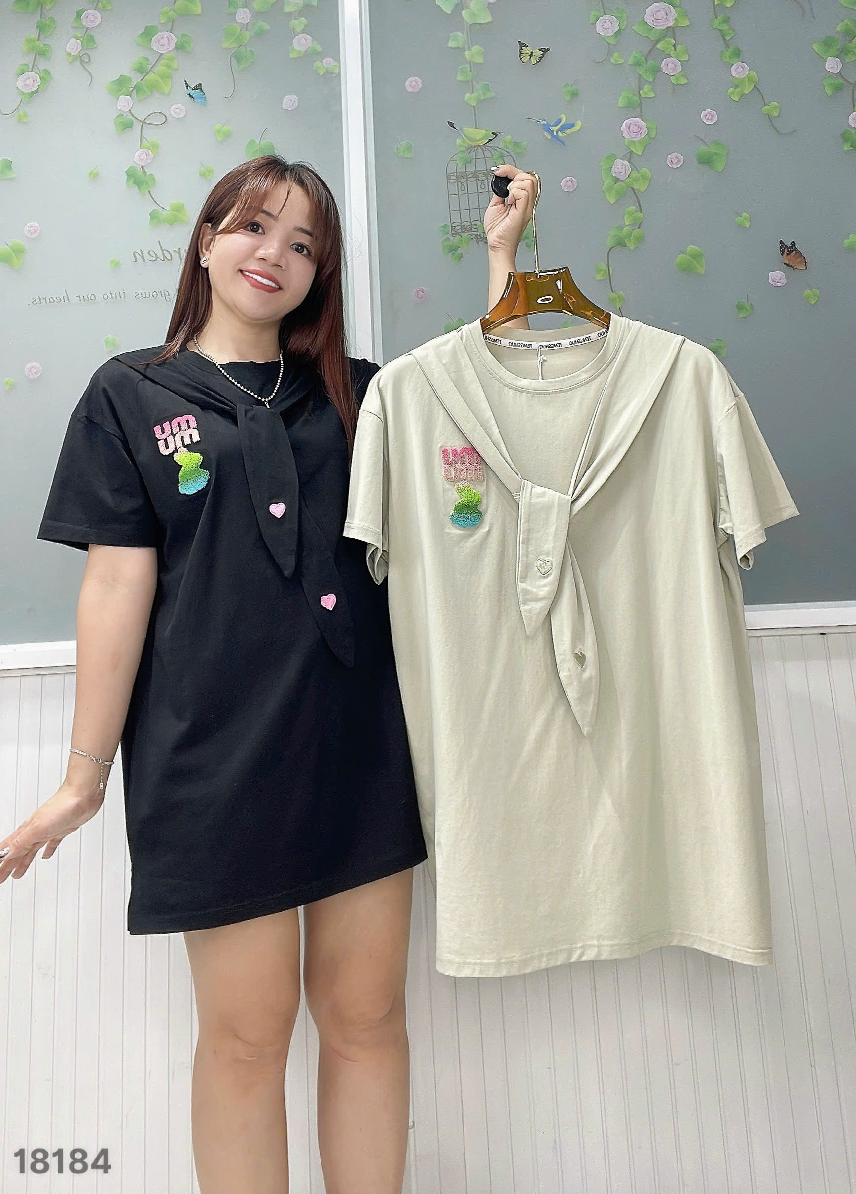 Áo thun FD BIGSIZE QC form dài TT UM - 18184