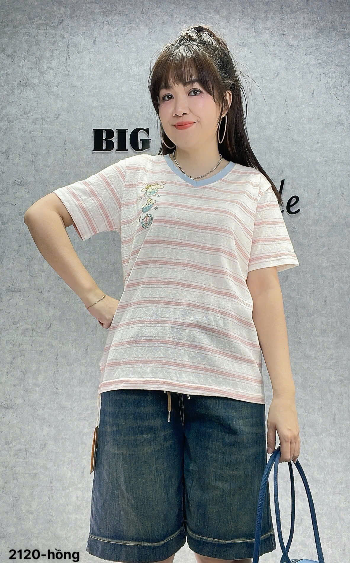 2120 S-0020- A. sọc cổ tim 00200