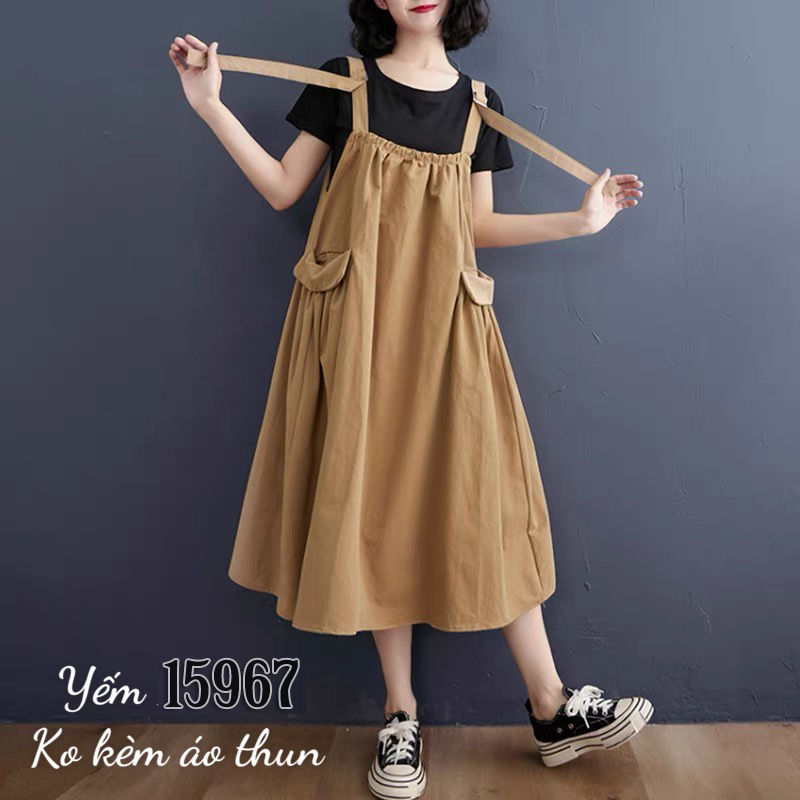 Đầm Yếm BIGSIZE dáng xòe 15967