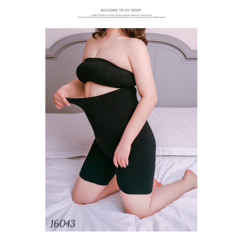 16043 Quần Gen bụng -00167-  ĐEN