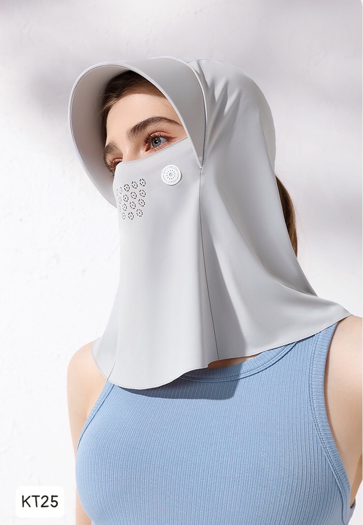 Khẩu trang chống nắng tia UV TRÙM - KT25