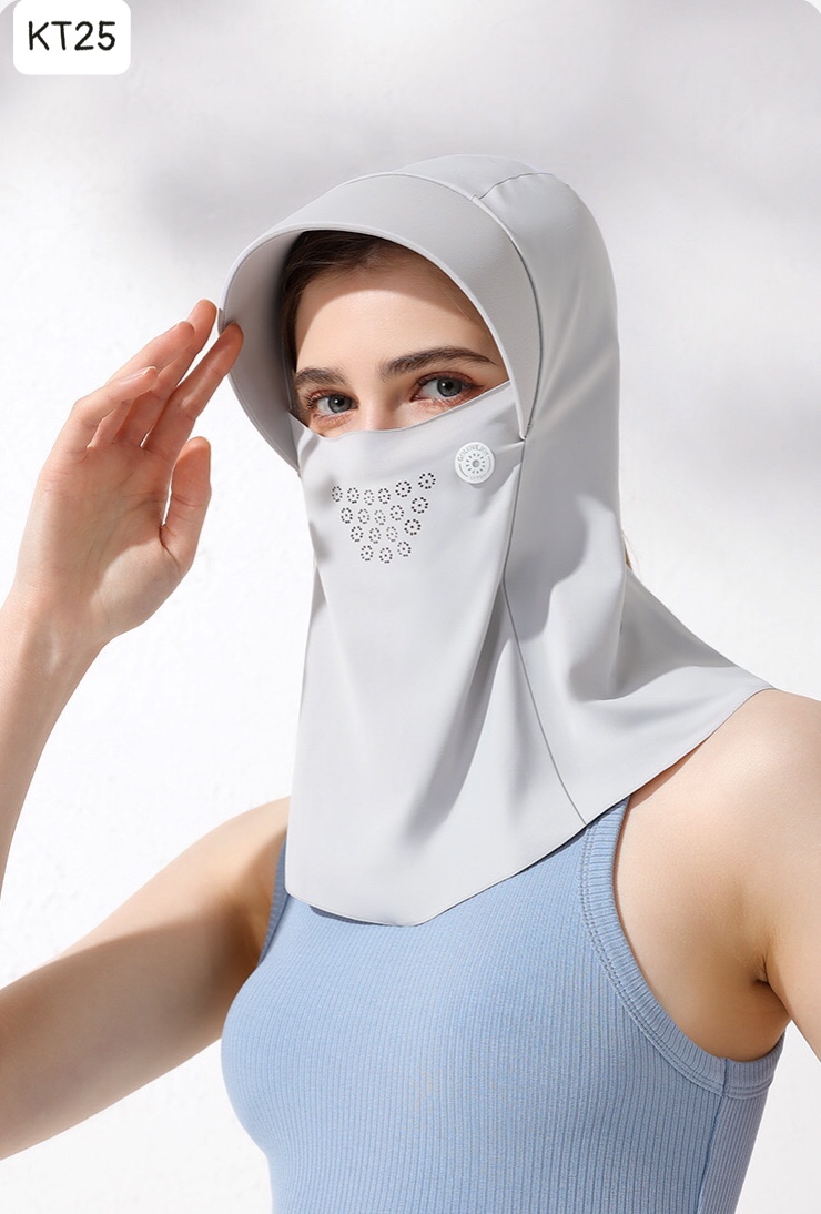 Khẩu trang chống nắng tia UV TRÙM - KT25